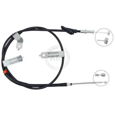 Económico Cable de accionamiento, freno de estacionamiento A.B.S. K10253